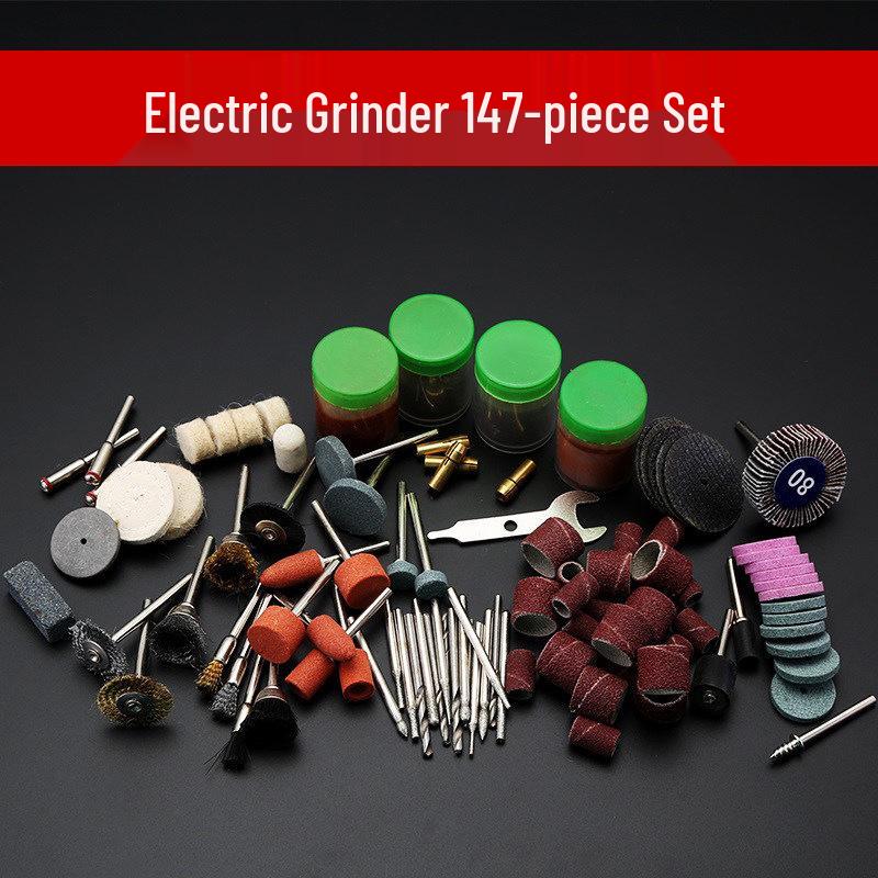 Jade Mini Electric Grinder Set: Grinding & Polishing Accessories