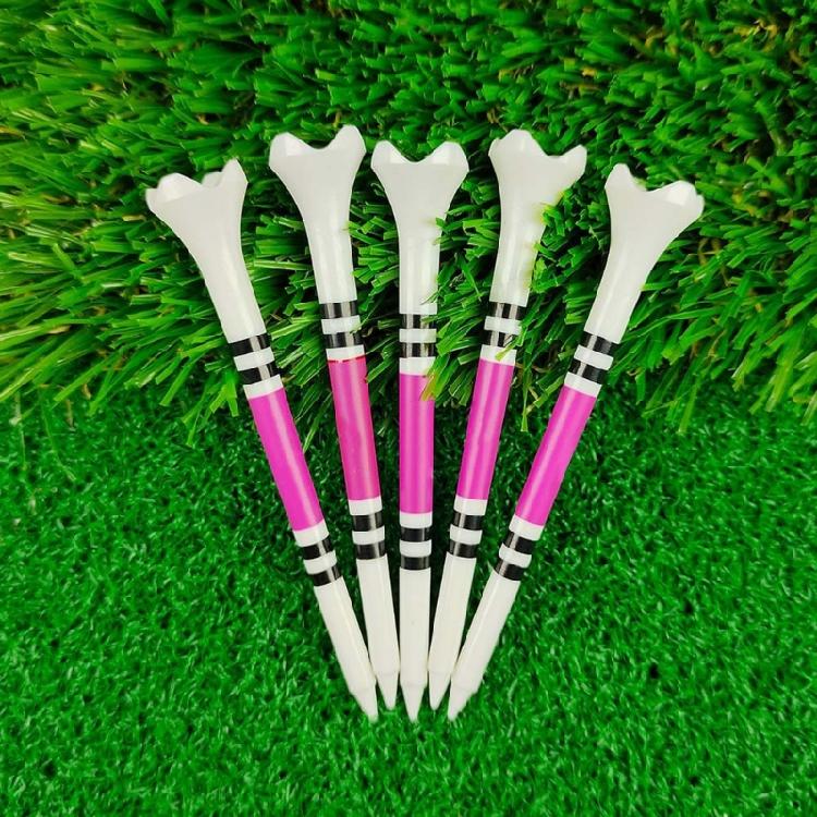 50pack Plastic Castles Golfs Tees Sport Deck Golfs Tees Replacement for Durability and Easy Identification