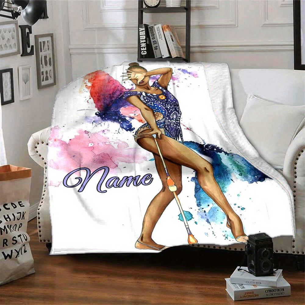 Rhythmic Gymnastics Home Customization Blankets Comfortable Soft Lightweight Multiseasonal Blanket For Picnics Sofas Offices Beds Living Rooms Perfect