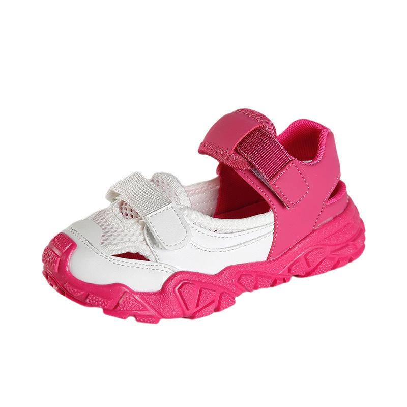 Sandales Couleurs Bonbon pour Enfants 2026: Nouvelles Chaussures de Sport Respirantes en Mesh pour Enfants