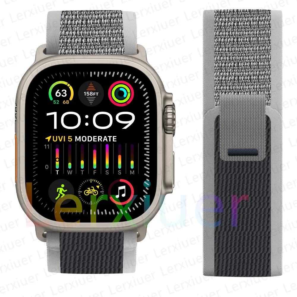 Armbänder für Apple Watch ultra2 Band 49mm 46mm 42mm 44mm 40mm 45mm 41mm Trail-Loop-Armband correa iwatch Serie se 3 7 8 9 10 11