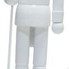 Nutcracker Figure Decorative Sculpture Wood Statue for Cabinet Housewarming Fireplace Desk