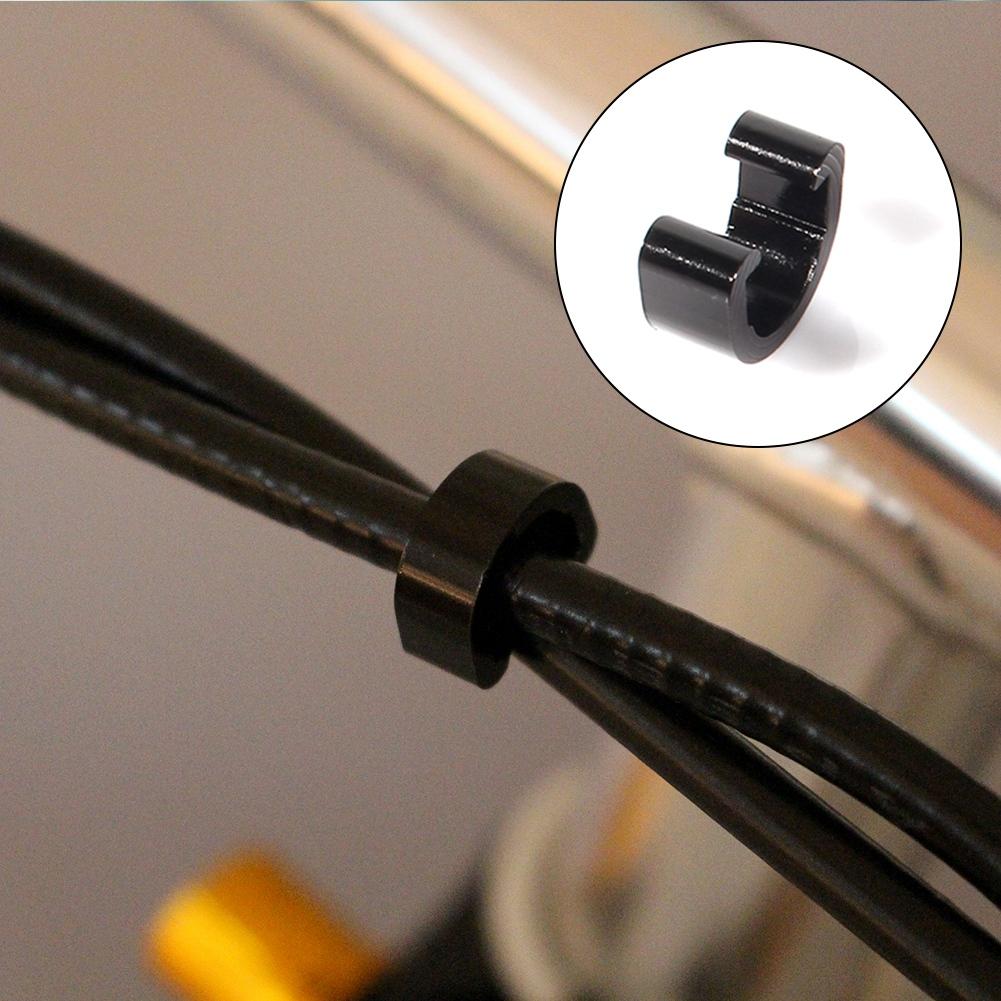 10Pc Brake Buckle C Clip Shift Cable Housing Hose Guide for MTB Road Bike Bicycle