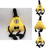 Cute Bill Cipher Cartoon Stuffed Plush Toy Doll 28cm Perfect Gift For Kids