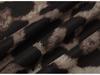 2025 European & American Women's Leopard Print One-Shoulder Semi-Sheer Long-Sleeve Top.