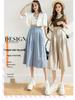 Women's High-Waisted 3/4 Length Korean Style Wide-Leg Culottes - Summer 2026 Fashion, Casual, Loose, Versatile, and Thin.