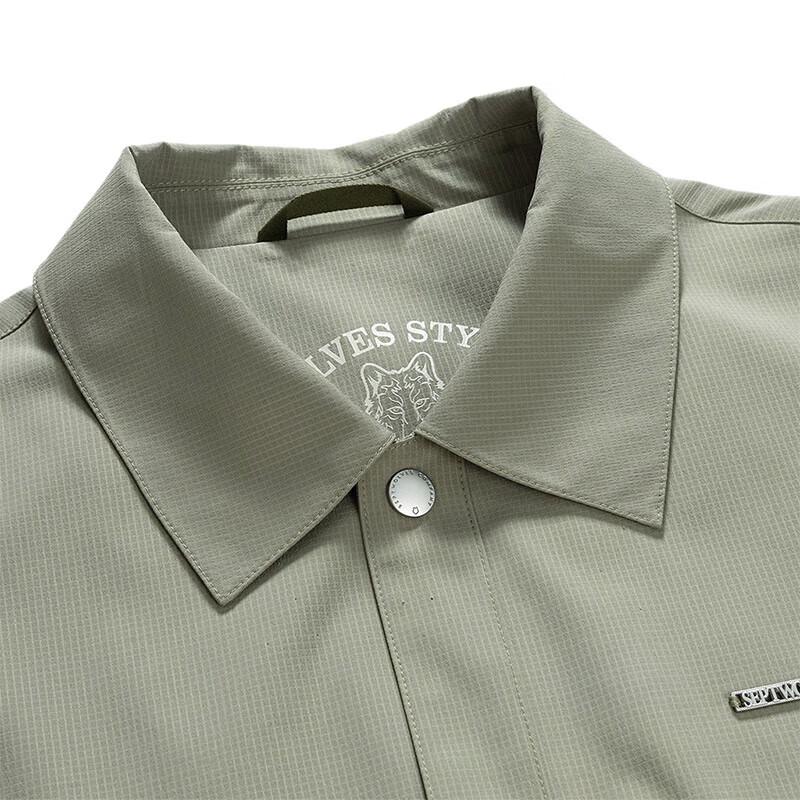 SEPTWOLVES Men's Fashion Lapel Commuter Jacket