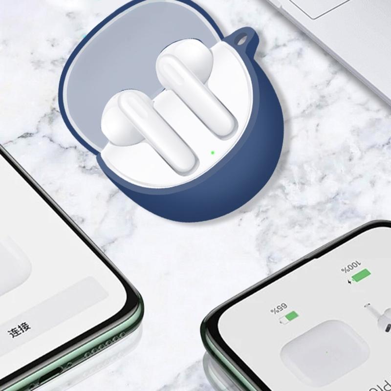 Protective Carrying Case Holders for Enco Air3 Earphone Dustproof Protectors Bag Washable Boxes Holders Keychain