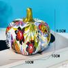 Colorful Pumpkin Art Sculpture for Elegant Home Decor