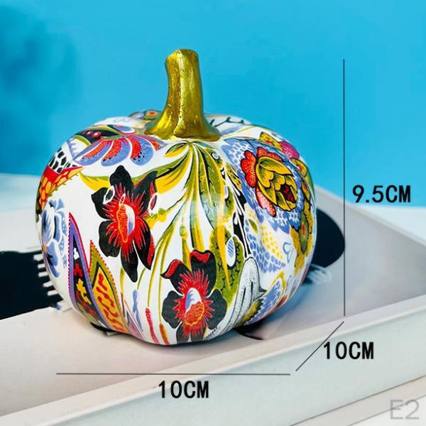 Colorful Pumpkin Art Sculpture for Elegant Home Decor