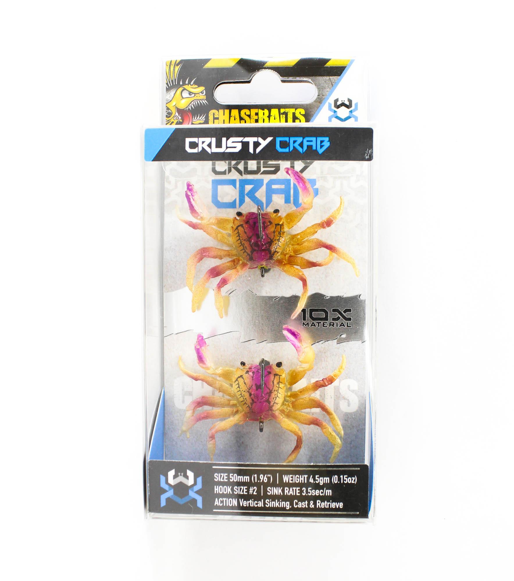 

Chasebaits Crusty Crab 50 мм 4,5 грамма Тонущая приманка 09 (3997)