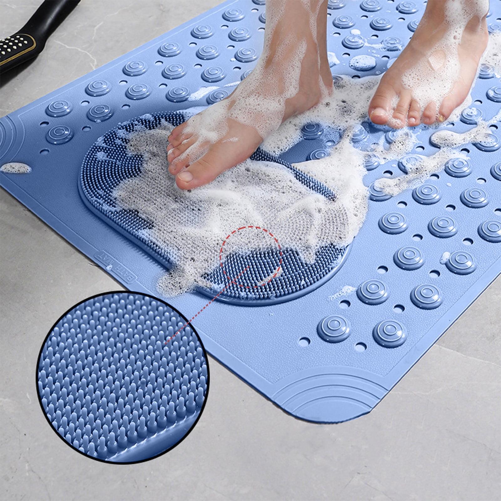 

Bathroom Mat Color Massage Mat Household Drop Suction Cup Carpet One Size