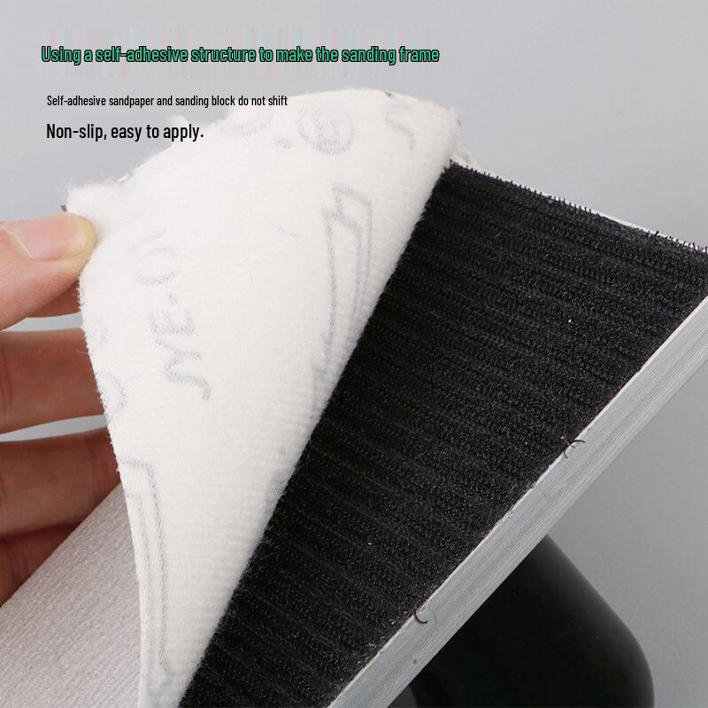 Aluminum Alloy Self-Adhesive Sandpaper Holder for Inner Corners, 25 Cm or 50 Cm Long