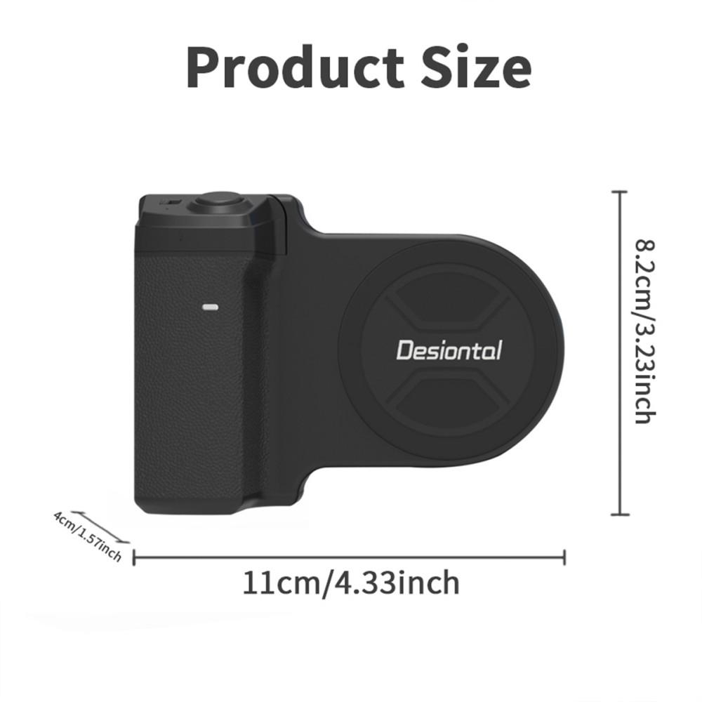 Universal Bluetooth Shutter Smartphone Camera Handle Grip Selfie Stablizer Vertical Horizontal Shooting Photography Accessories