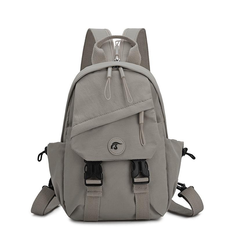 Sac à dos multifonctionnel pour femme Grande capacité Sac bandoulière poitrine pour extérieur et trajet