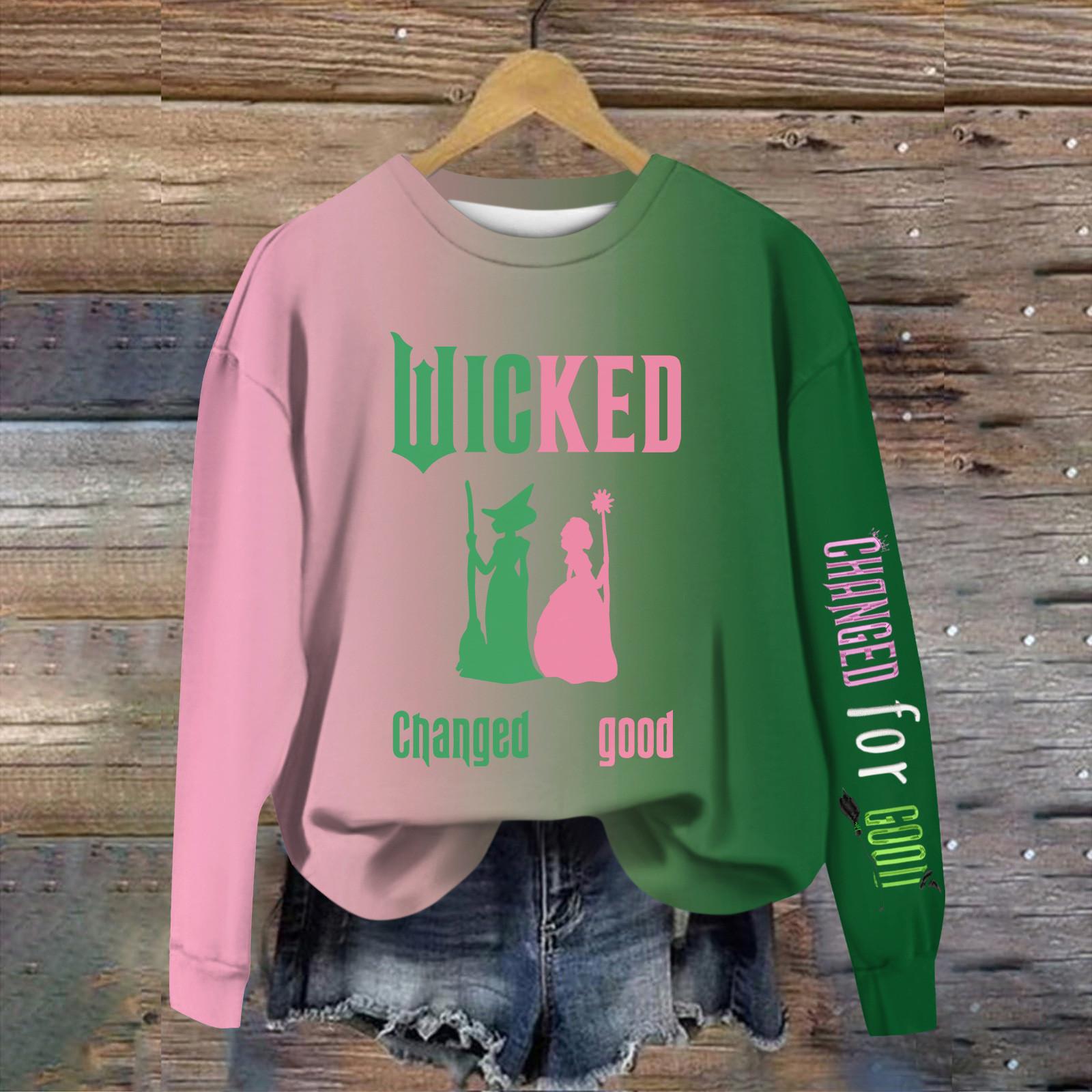 

Women s Casual Fashion Printing Long Sleeve O-Neck Pullover Hoodies XXL