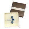 Siberian Husky, Chukcha - cufflinks and tie with your photo, a suit decoration, men's jewelry from the Art-Dog brand.