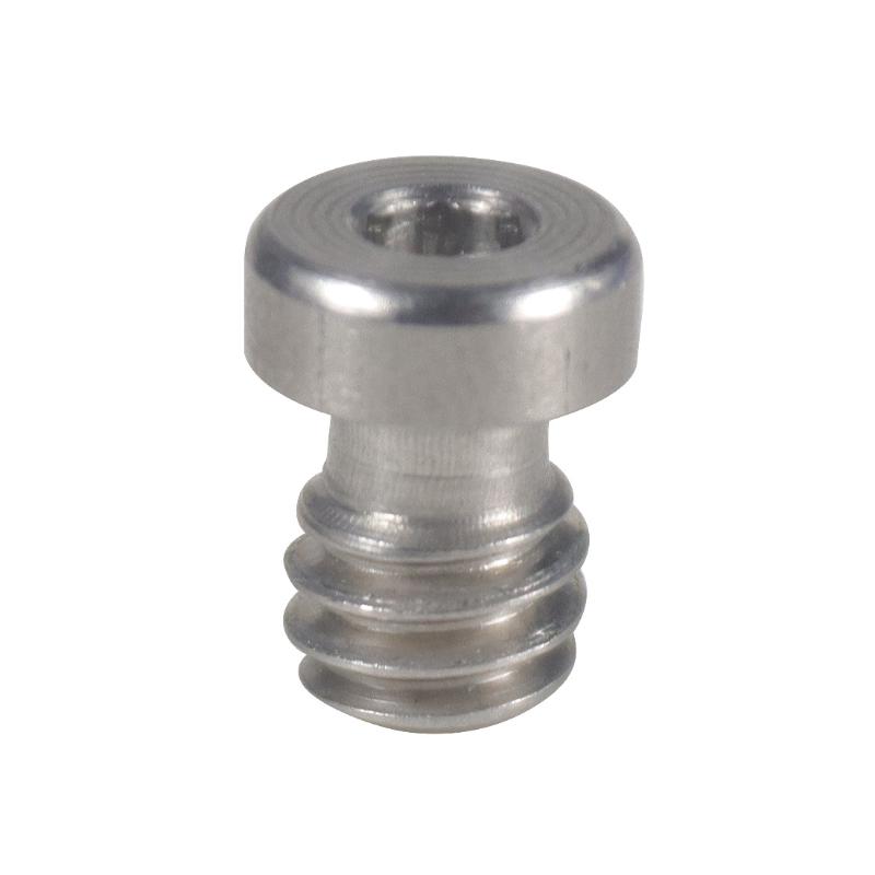 5 Stück 1/4" Edelstahlschraube 1/4-20 Gewindebolzen Anti-Lockerungs Kamera Befestigungsschraube Kamera Schnellwechselplatte Feststellschraube