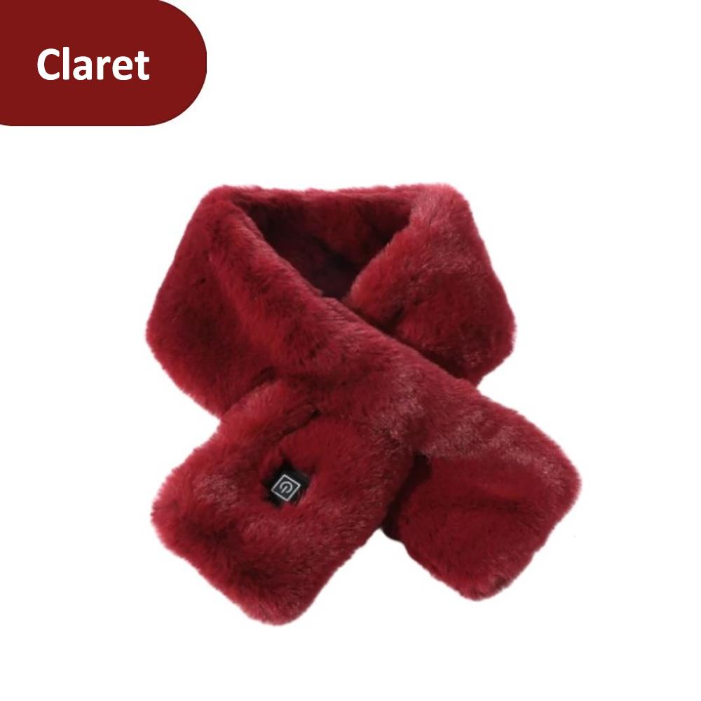 

Согревающий шарф USB электрический ободок для шеи грелка облегчение боли трехступенчатый регулятор температуры грелка для шеи для женщин мужчин кларет