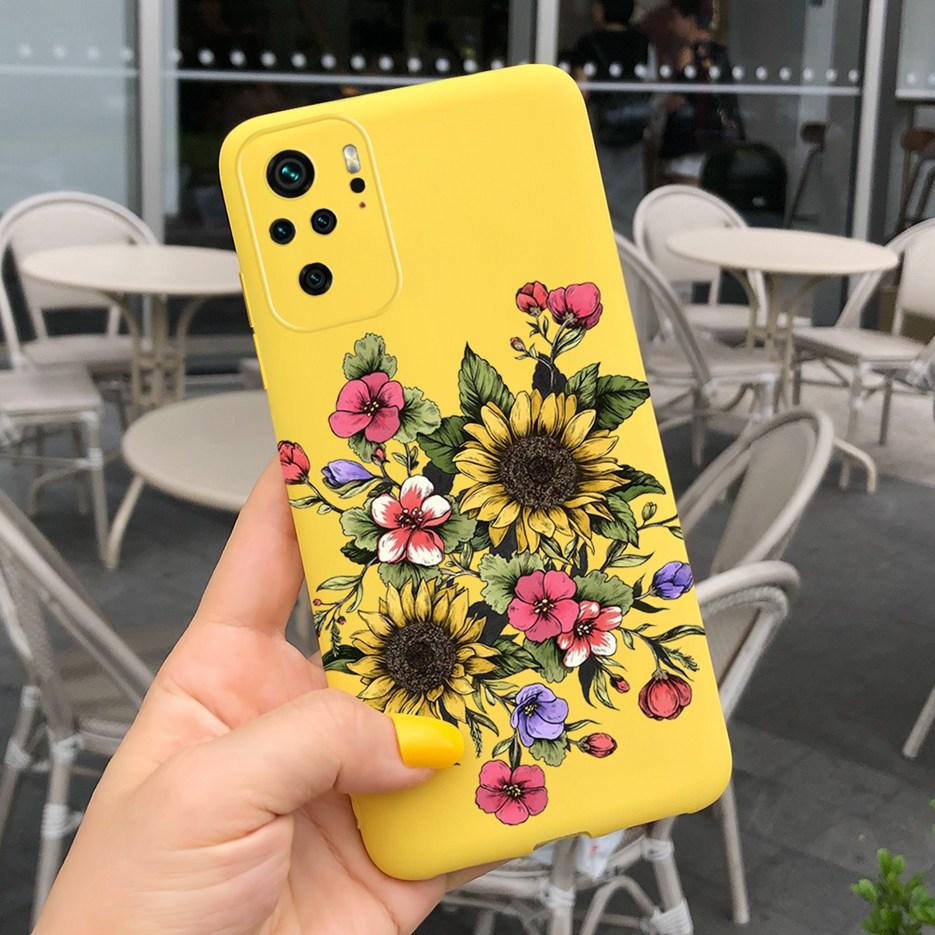 Für Xiaomi Redmi Note 10 Hülle Note 10S Weiches Silikon Stilvolle Bemalte Abdeckung Für Xiaomi Redmi Note 10 Pro Max Note10 S Handyhüllen