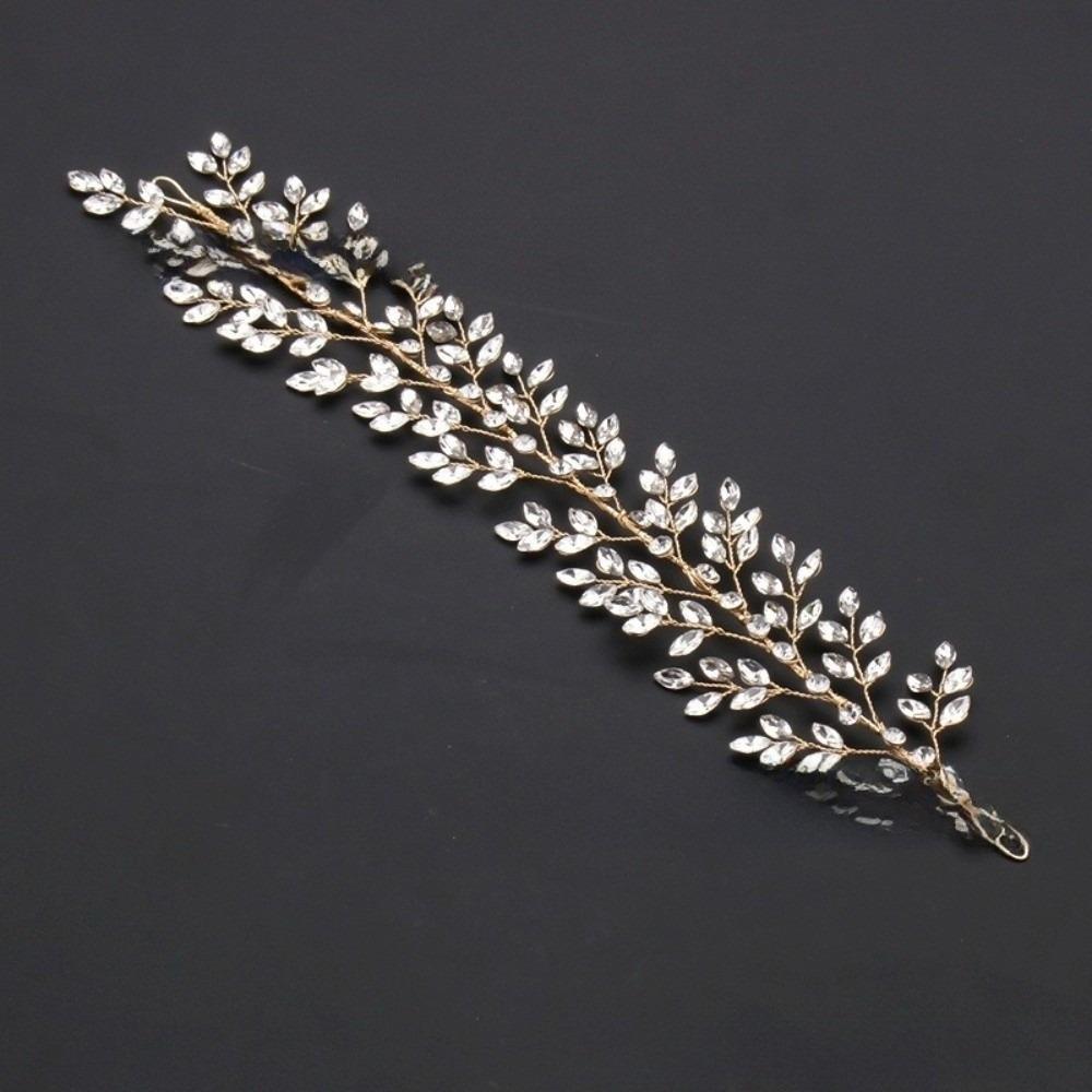 Rhinestone Photography Headband Sparkling Wedding Hair Accessories Sweet Bride Headdress  Women