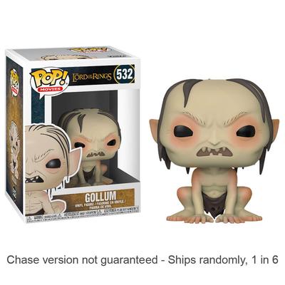 The Lord of the Rings Gollum Pop! Vinyl Chase Ships 1 In 6