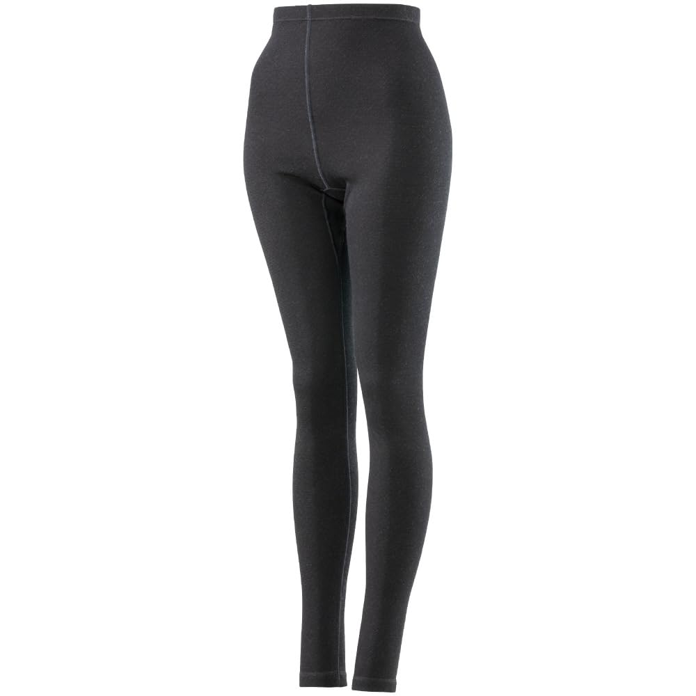 Mizuno Breath Thermo Thick for Active Long LM Medium Underwear, Heat-Generating Material, Tights, C2JBA842, Women's, Black, (Large Width, Length)
