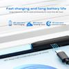 Portable Styluses Pen Magnetic Attachment Type C Charging for Go/Laptop/Book Tablets for Better Drawing Experience