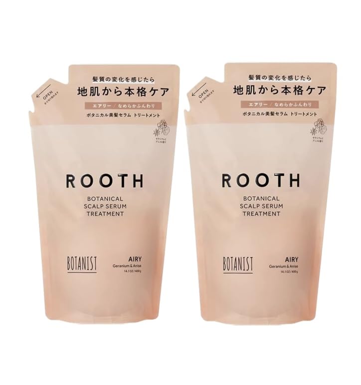 

[Old model] BOTANIST ROOTH Treatment refill Airy 400g 2 pieces
