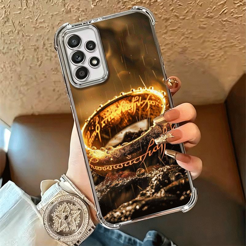 The L-Lord of The R-Rings Soft Phone Case For Samsung A17 A27 A07 A37 A57 A16 A56 A15 A55 A14 A54 A13 A53 A26 A36 A25 A35 A24 A3