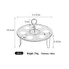 Household Multifunctional Stainless Steel 304 Egg and Mantou Steaming Rack with High Feet