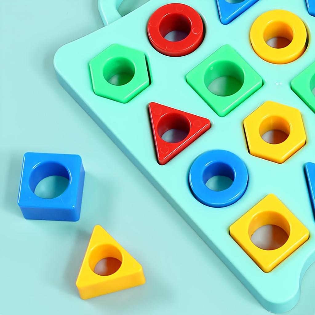 Geometric Shape Matching Puzzle Puzzle Puzzle Toy