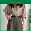 Elegant Black Lambskin Leather Women's Belt With Smooth Buckle For Chic Style And Versatile Fashion