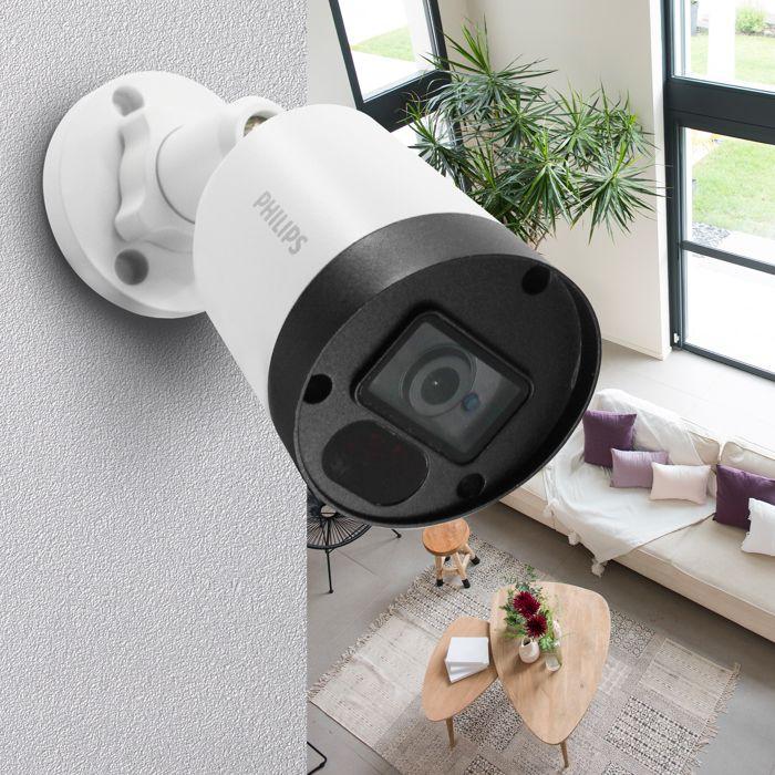 Caméra de surveillance filaire intérieure ou extérieure compatible gamme Philips WelcomeEye - WelcomeEye Cam - Philips - 531007