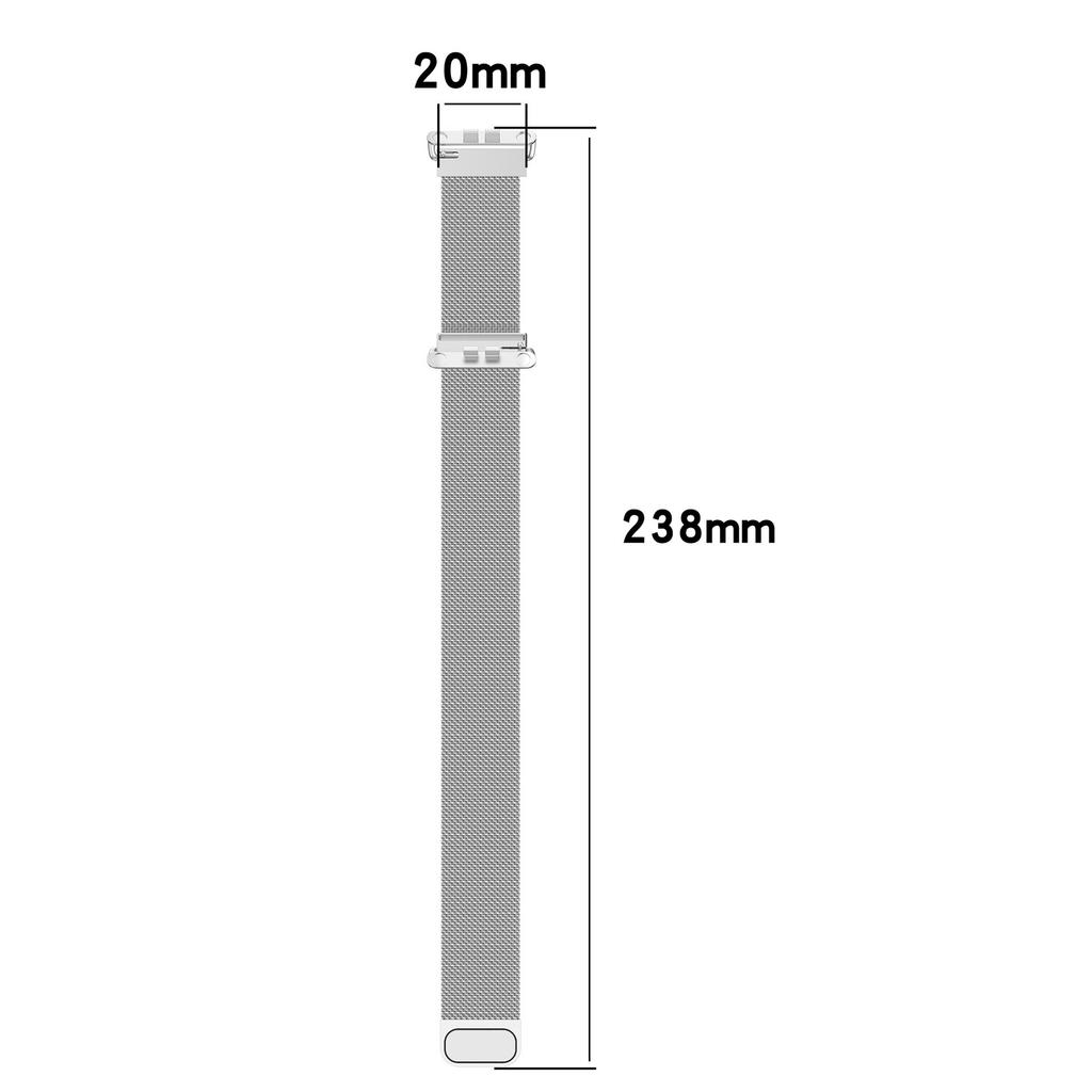 For Honor Watch X5 Replacement Strap Milanese Stainless Steel Magnetic Watch Band