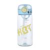 Water bottle simple and fresh children's water cup student high value plastic straw cup large capacity men and women summer portable sports