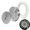 Stainless Steel Coffee Machine Shower Screen Holder Set with Silicone Gasket for Breville Espresso Easy Maintenance
