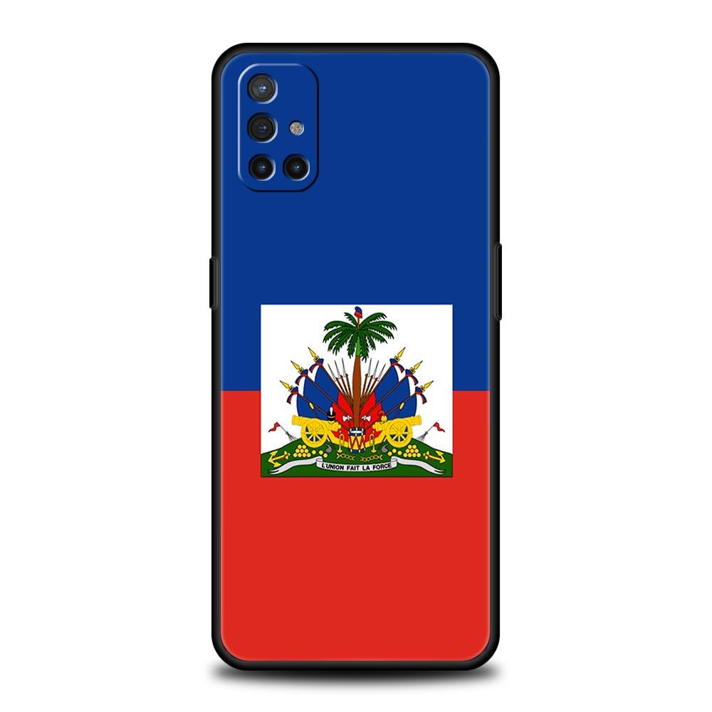 shipping Haiti Flag Phone Case For OnePlus 15 13 12 11 10 Pro 13T 13R 12R 9 8T 8 7 7T 9R Nord 2T CE 2 3 4 5G Soft Cover