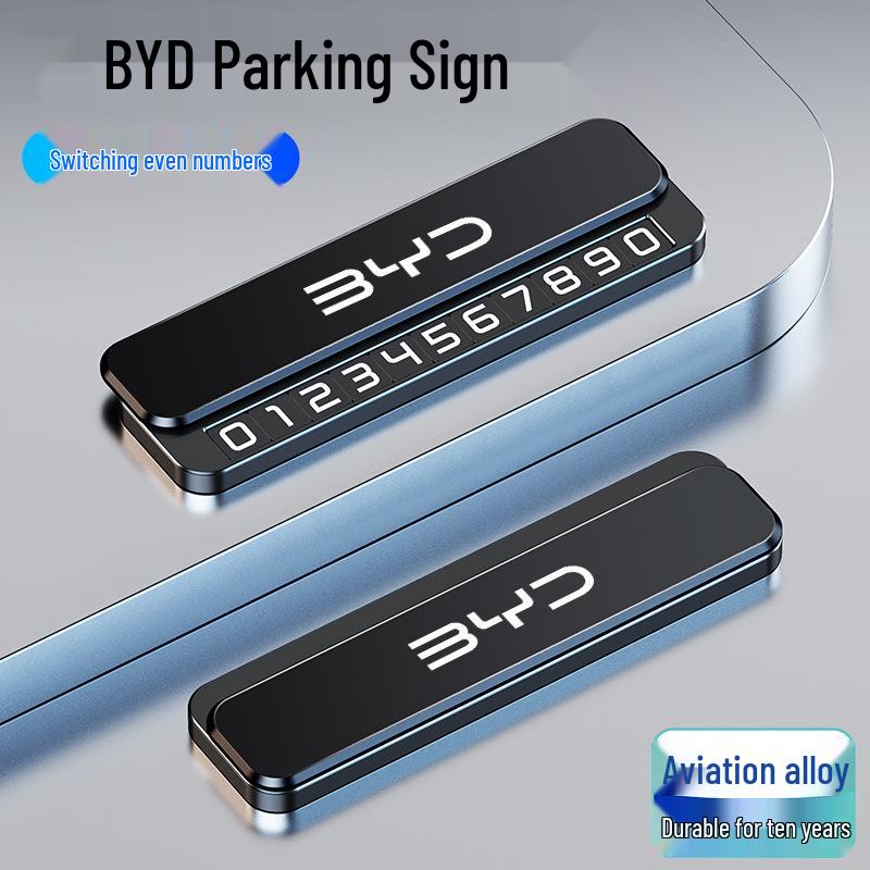 Applicable Tank 300 Temporary Car Parking Number Plate for TANK500/400/700 - Mobile Vehicle Phone Display.