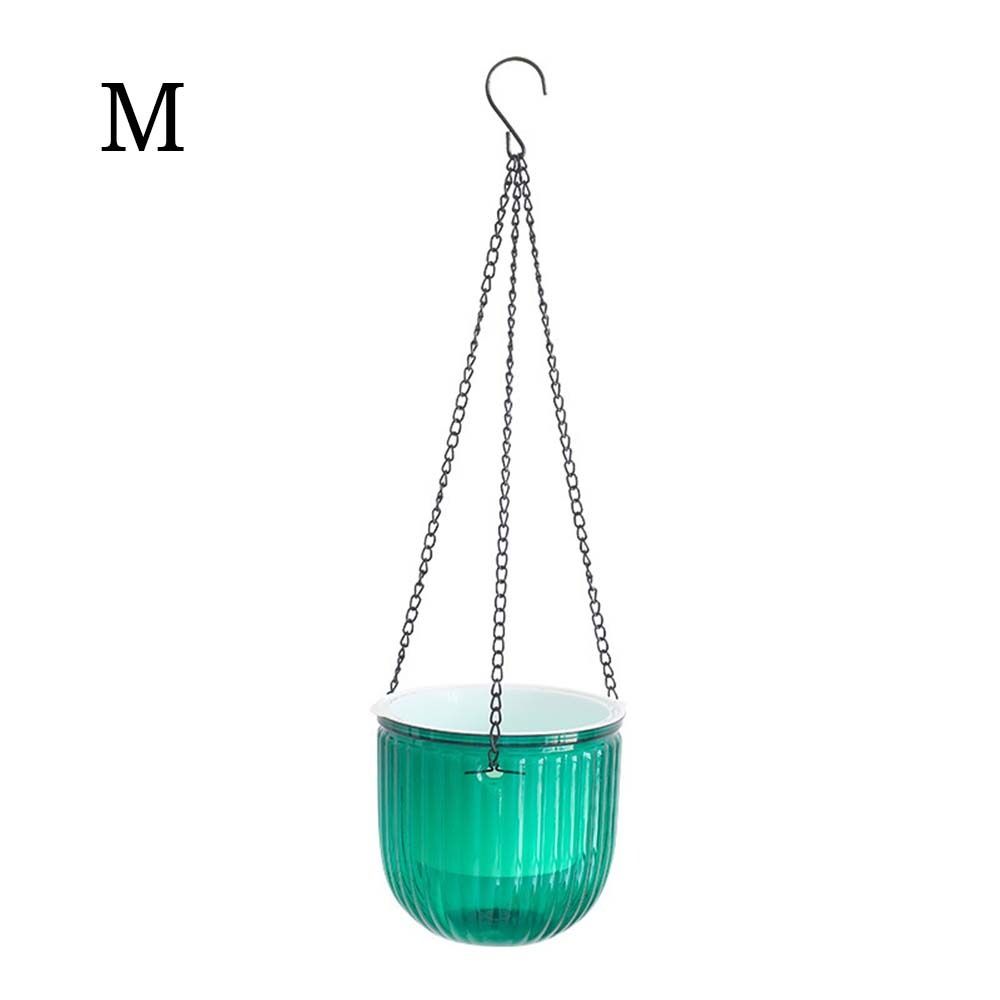 Plants Pot Flower Pot Hanging Basket Hanging Pot Thickened Vase Green Pineapple