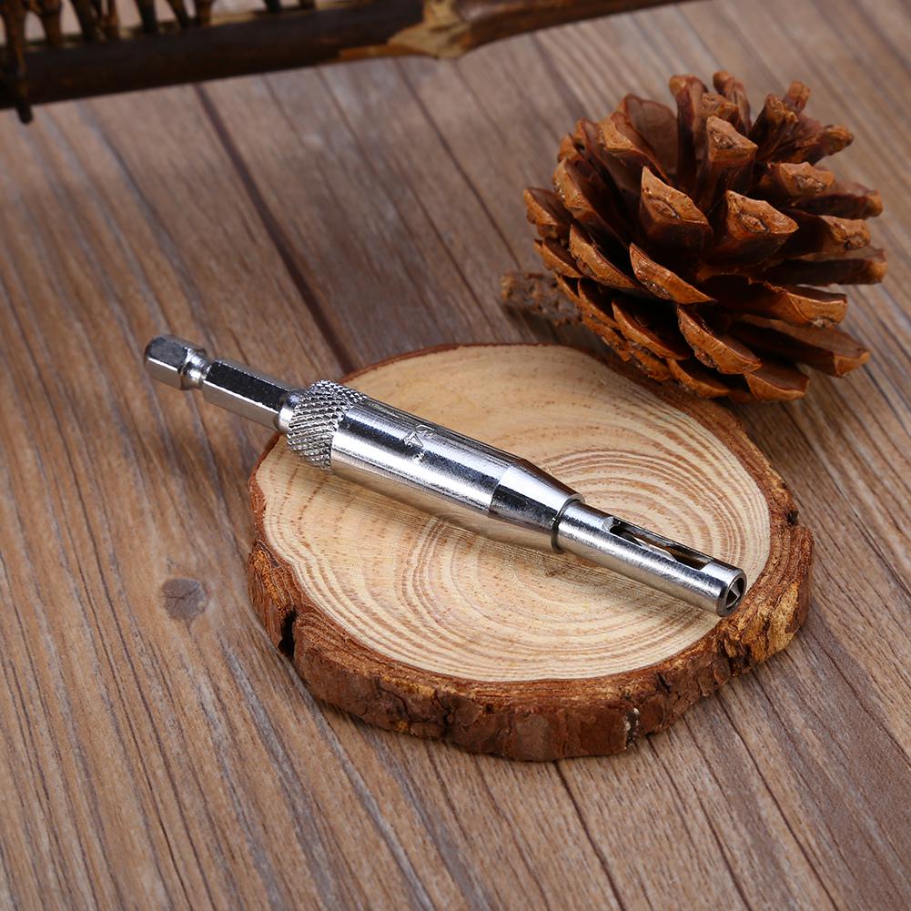 7 Sizes Hole Saw Centering Hinge Twisted Drill Bits DIY Woodwork Reaming Cabinet Tools