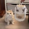 Thick Warm Cat Vest Cute Cartoon Winter Pet Dog Vest Cute Puppy Coat  for Small Medium Pet