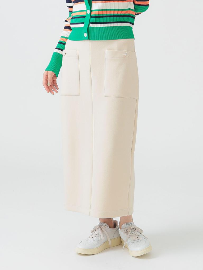 B.:MING LIFE STORE by BEAMS Damen ECRU Enger Rock (Größen S-M)