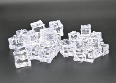 Masajikiya Ekspozycja Lodu Jedzenie Sztuczny Lód Fotografia Sztuczny Lód Akrylowy 2cm 40 Sztuk Lód, Próbki, Lód, Kostki, Rekwizyty, Lód, Próbki, & 3cm,