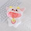 10CM Puppe Overall Mit Kapuze Hut Mini Bodysuit Nette Cartoon Einteiliges Set Weiche Tuch Baumwolle Gefüllt