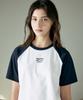 HYPERREET Women'S Ghost Club Raglan Short Sleeve T-Shirt [Ivory]_Hg2Ts573