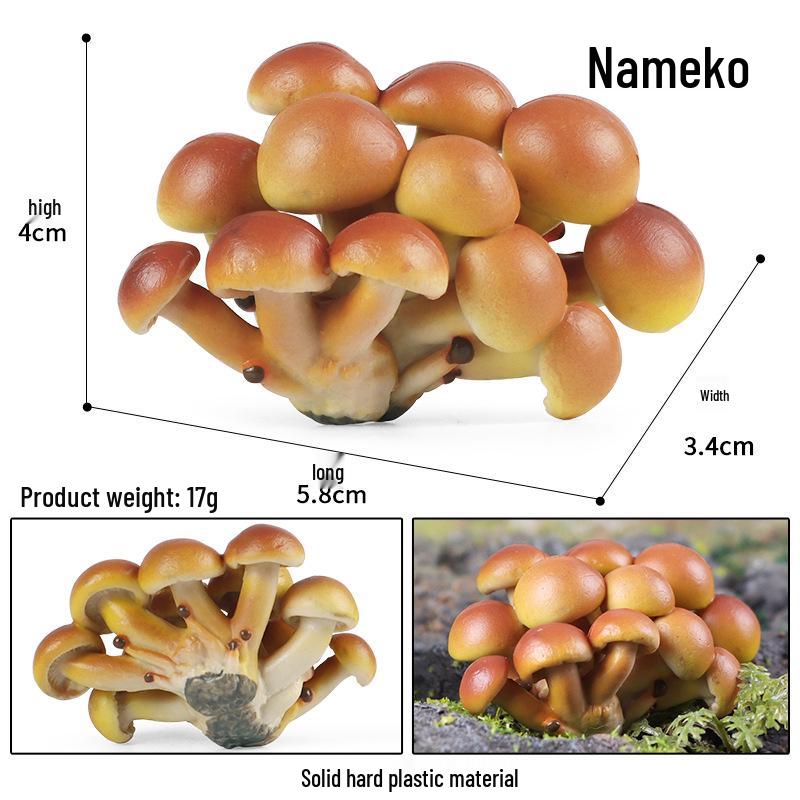 Simulated Vegetables & Mushrooms: Educational Props & Decorative Toys for Kindergarten