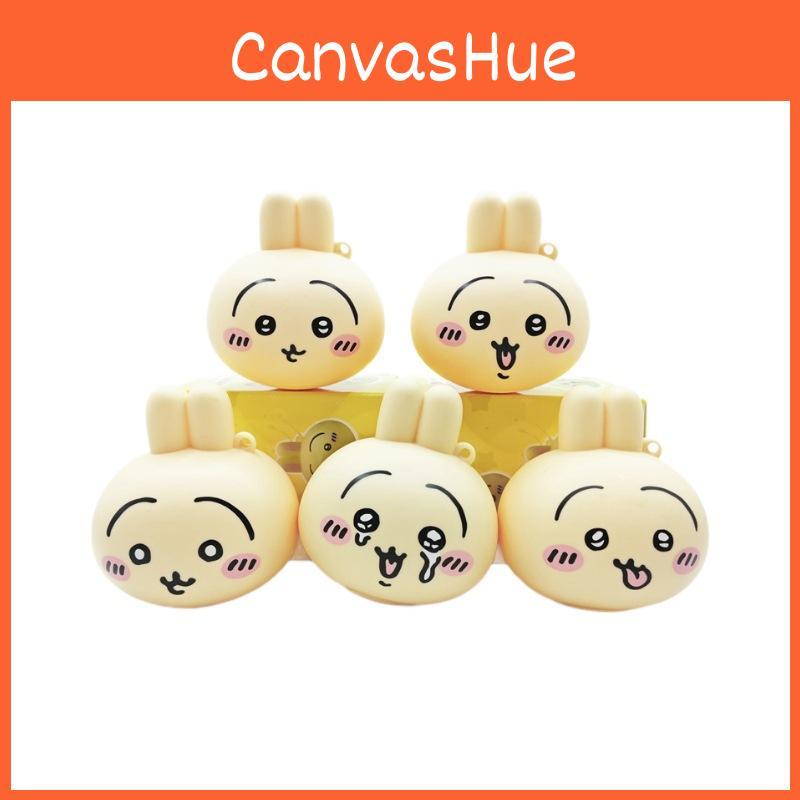 Emoticon Chiikawa Usagi Keychain Cartoon Pendant Action Figure Model Decoration