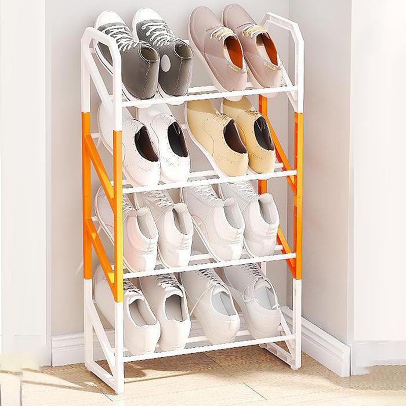 Slash Shoe Rack For Home Use Sturdy Entrance Multi-Layer Dormitory Simple Dust-Proof Shoe Cabinet Storage Rack For Dormitories