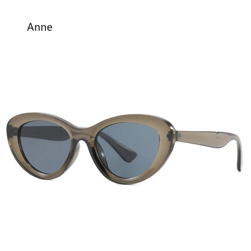 Fashion Fluorescent Green Oval Sunglasses Women Luxury Vintage Small Frame Sun Glasses Ladies UV400 Protection Eyewear